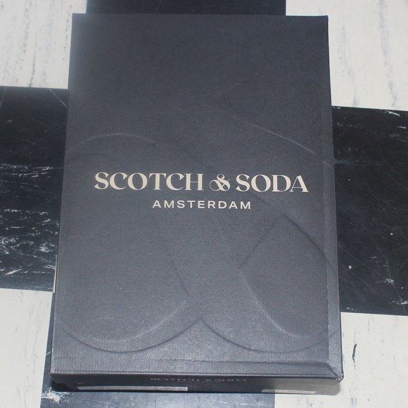 Scotch & Soda Wavy leather Sneakers Neon Green Men's - Picture 10 of 10